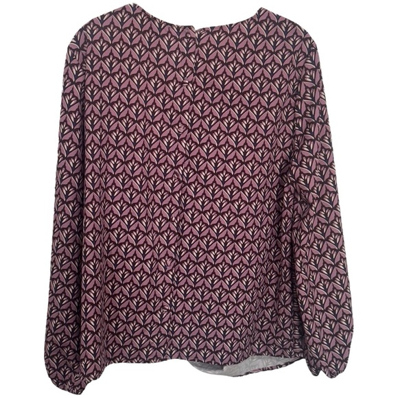 Sunday in Brooklyn Anthropologie Twist Tie Knot Front Blouse Women’s Size M - Picture 6 of 11